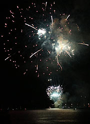  Seefest Bad Wiessee mit großem Feuerwerk (Foto: Martin Schmitz)